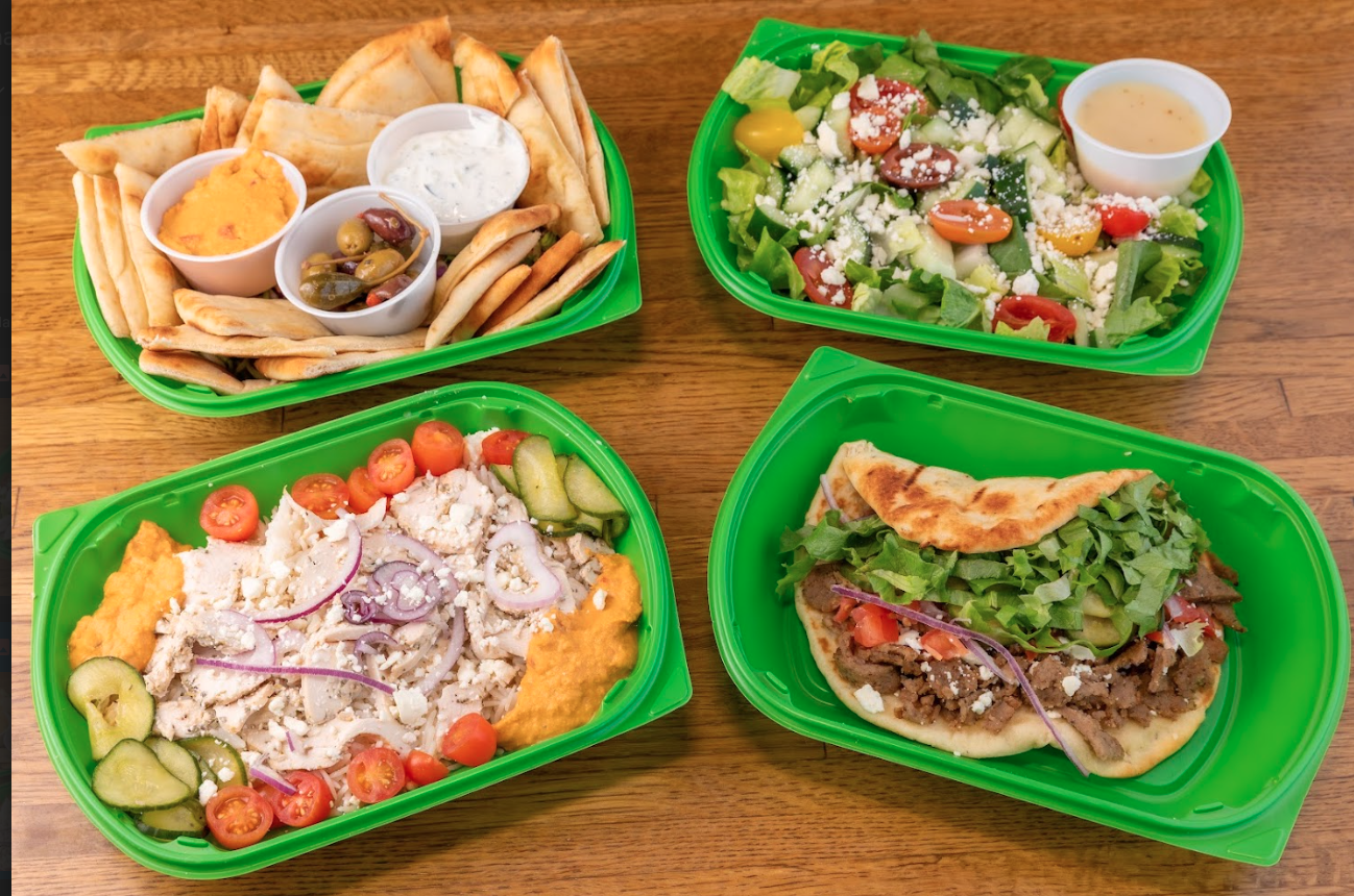 Mediterranean dinner for 4.