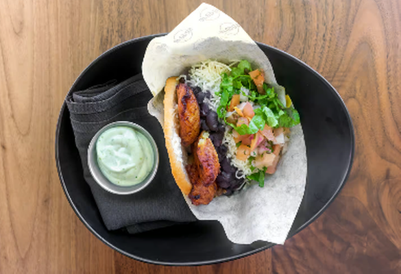 Arepa Vegetarian.