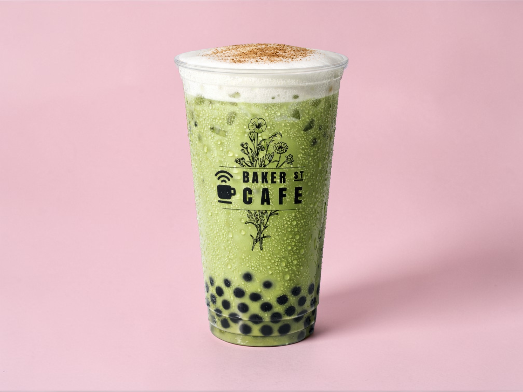 Horchata Matcha Boba.