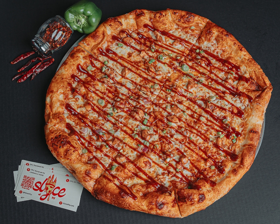 18" BBQ Chicken Pie.