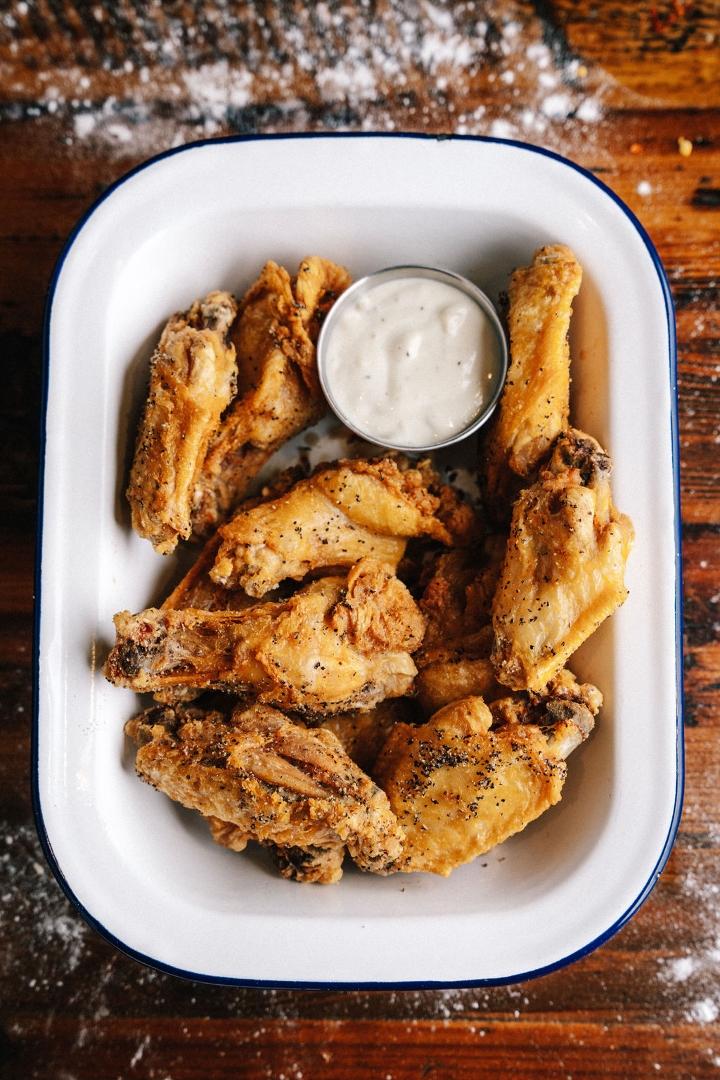 Salt & Pepper Wings.