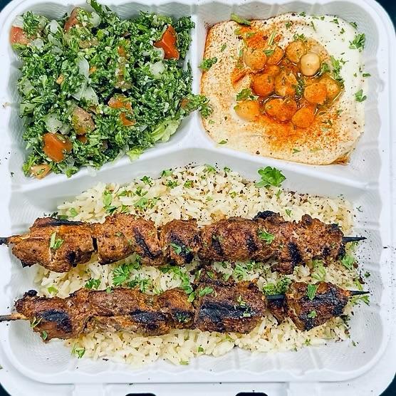 Shish Kabob Platter.