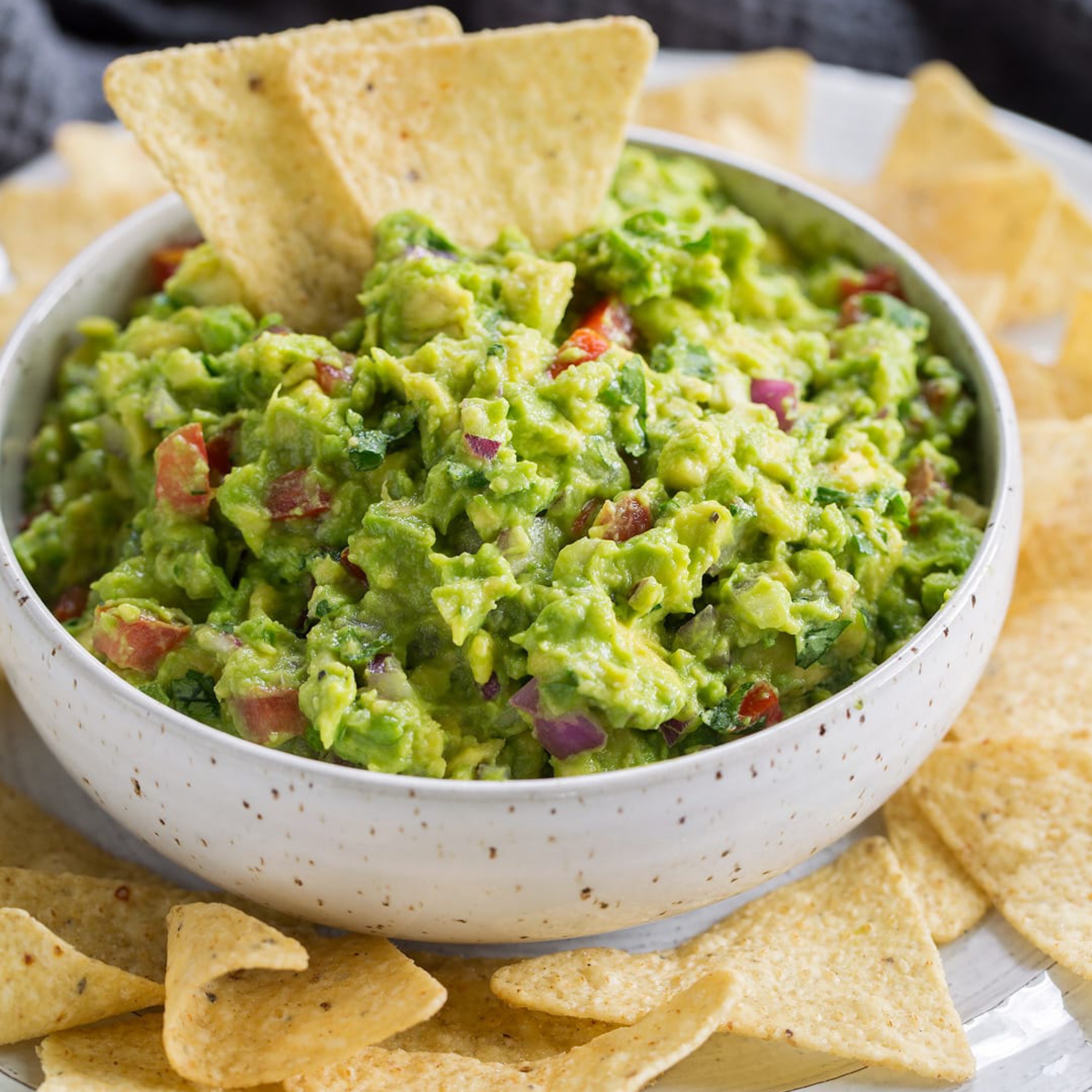 Chips and Guacamole.