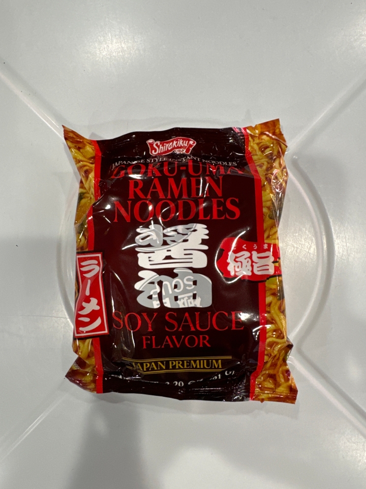 Goku -Uma Ramen Noodles Soy Sauce Flavor.