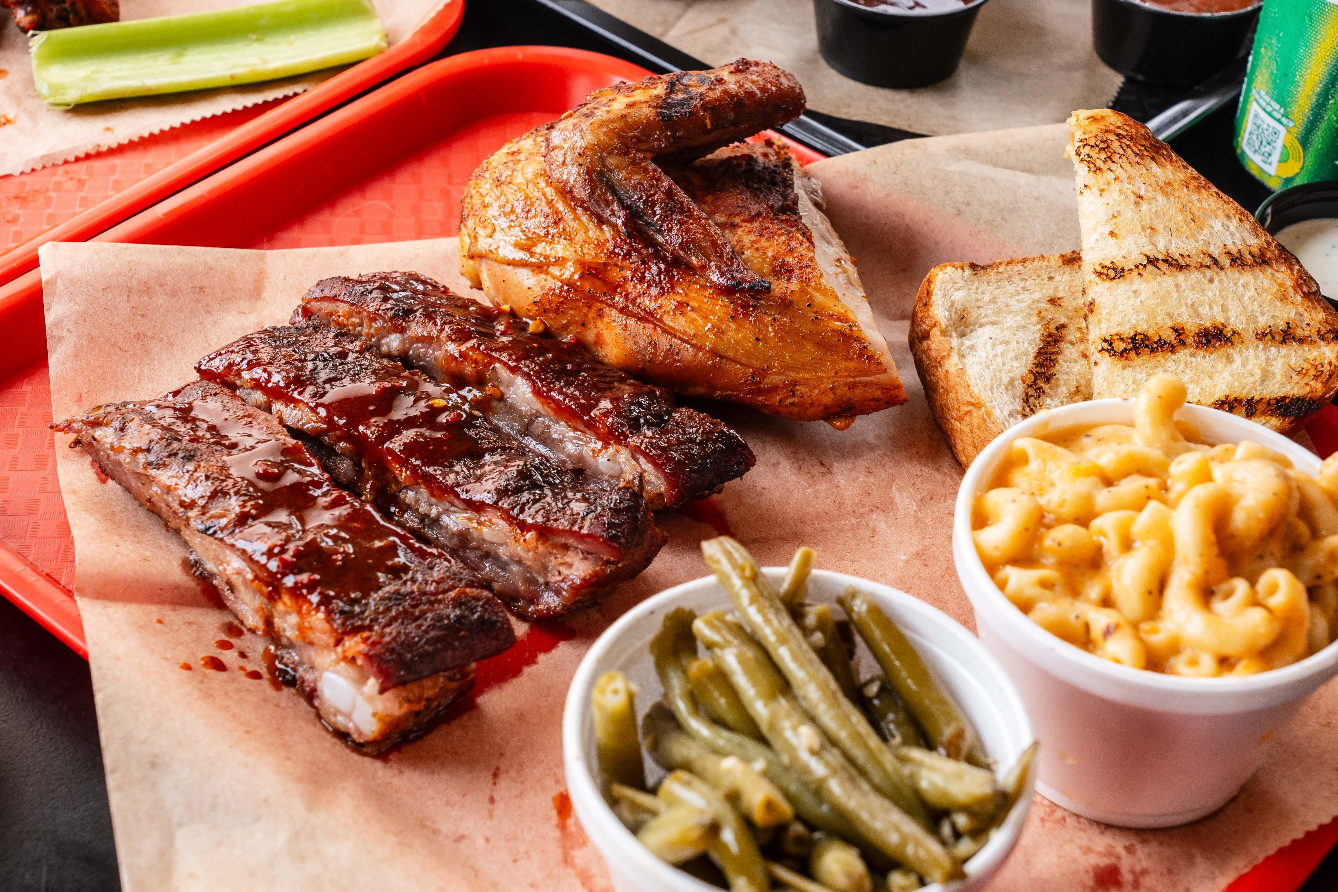 Two-Meat Combo Plate.