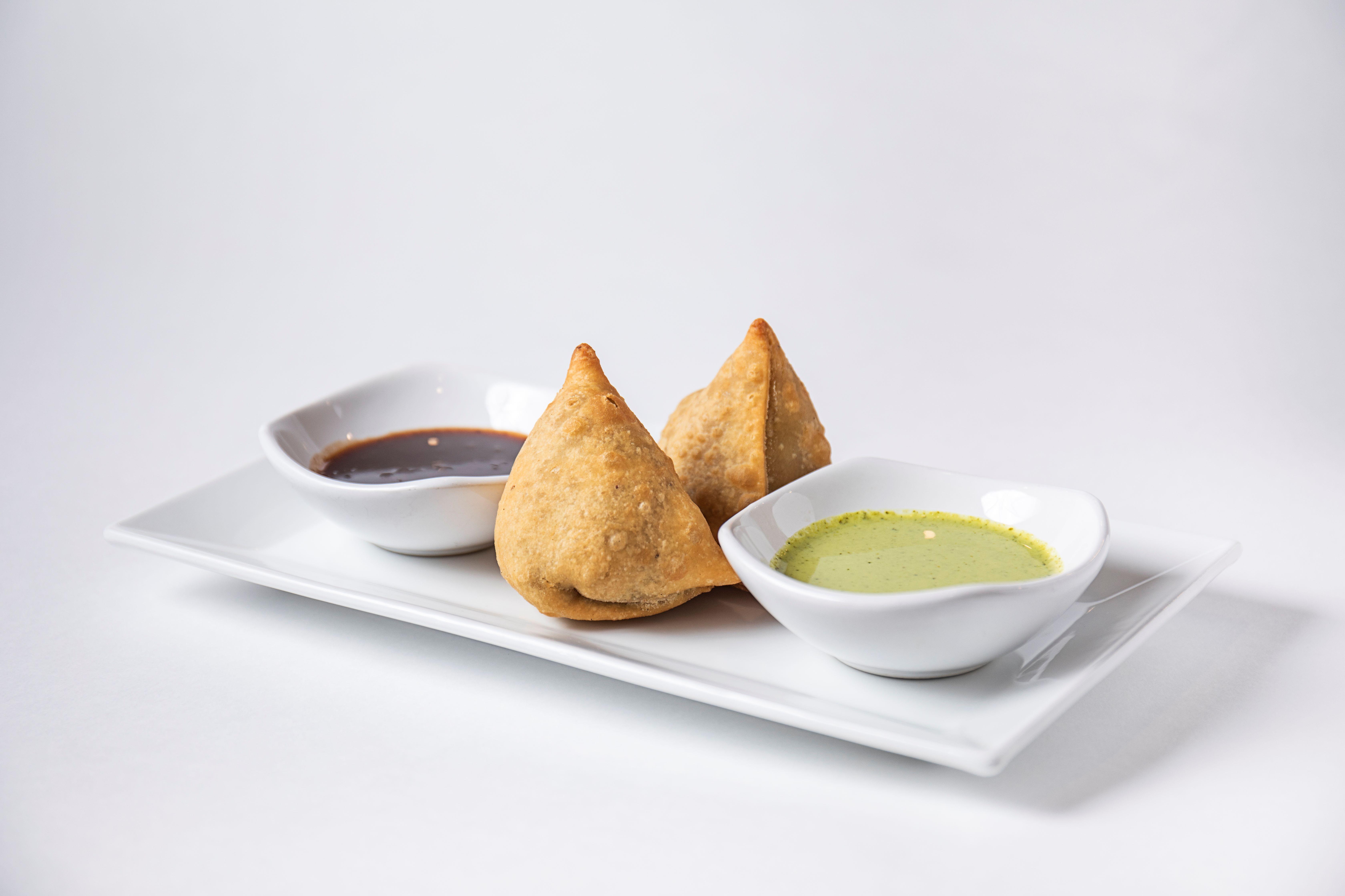 Vegetable Samosa.