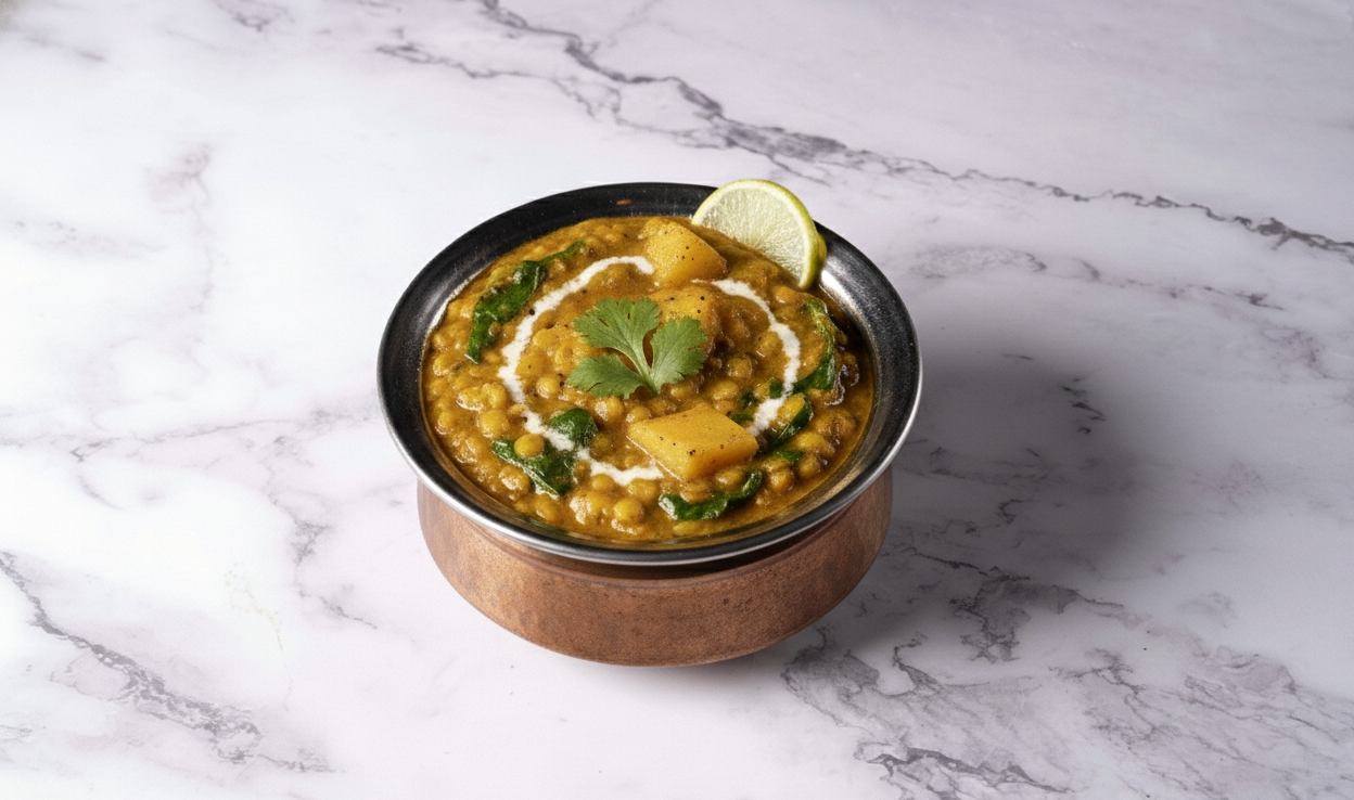 ALOO DAL PALAK.