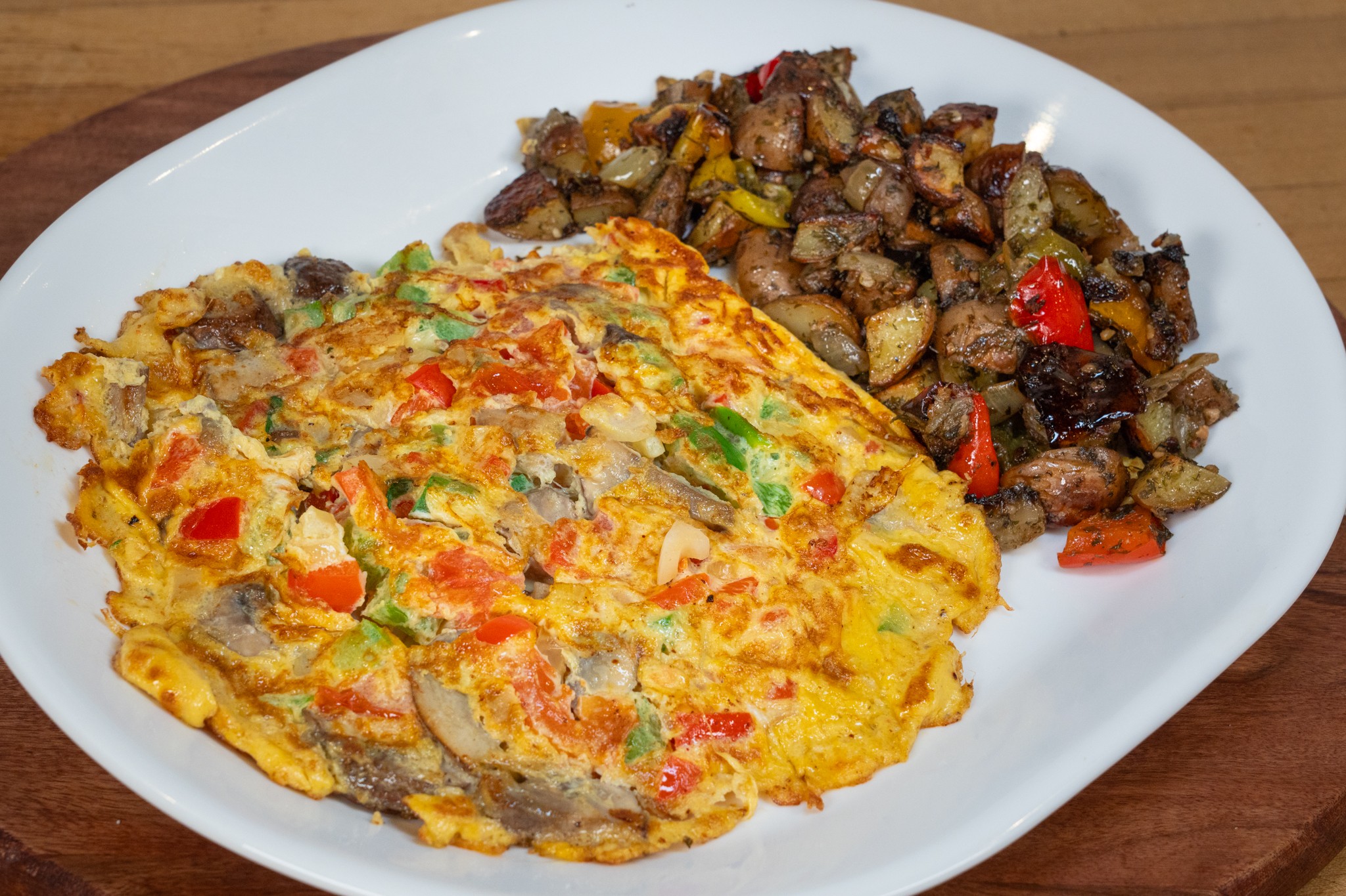 Garden Bagel House Egg Platter.