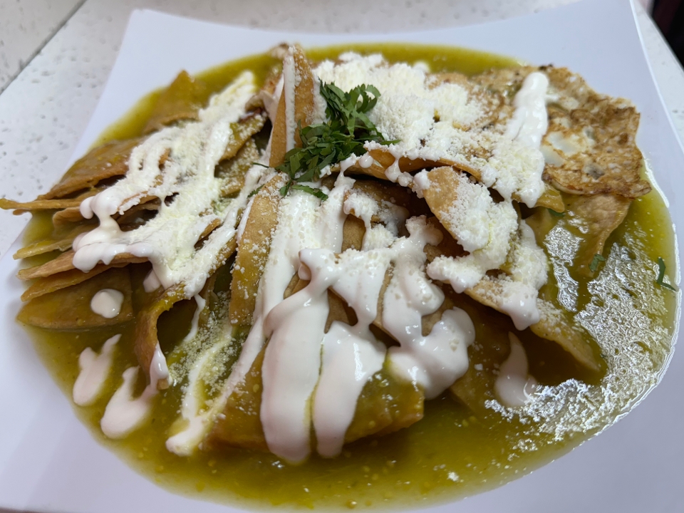 Chilaquiles.