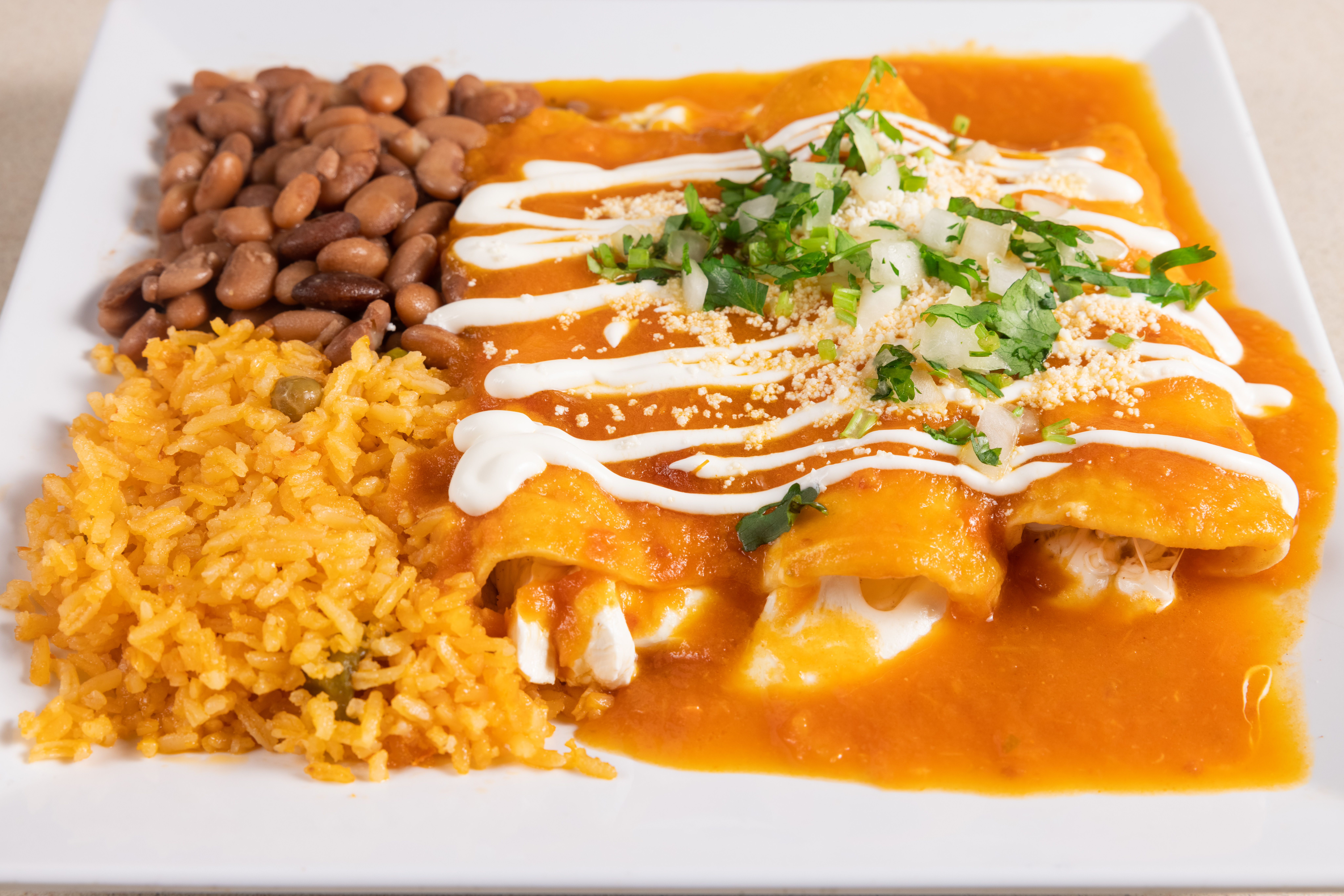 Cheese Enchiladas.