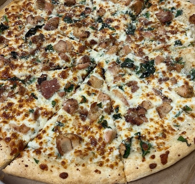 10" Chicken Alfredo.