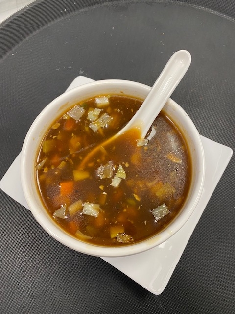 Chicken Manchow Soup.