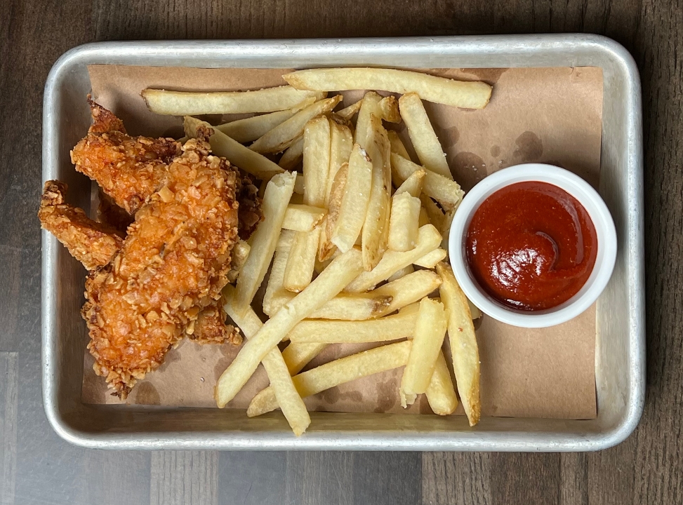 Chicken Tenders & Fries.