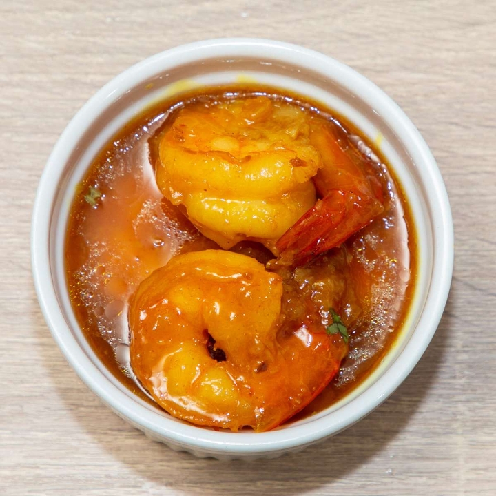 Honey Garlic Shrimp.