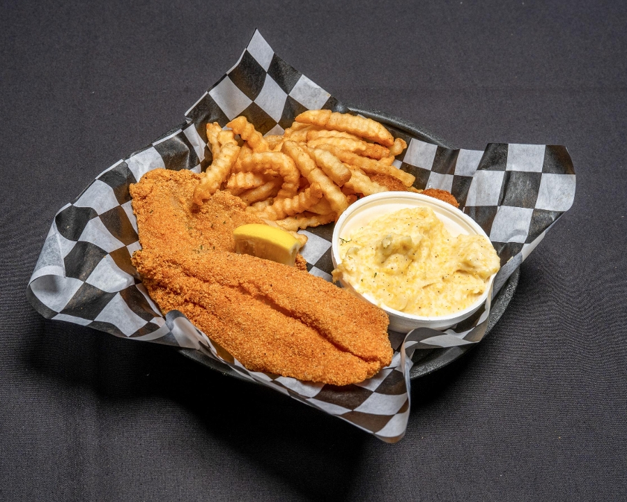 Fried Fish Dinner.