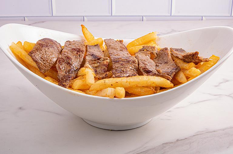 Trocitos de Carne.