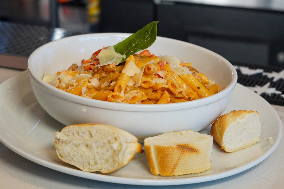 Vodka Penne Pasta.
