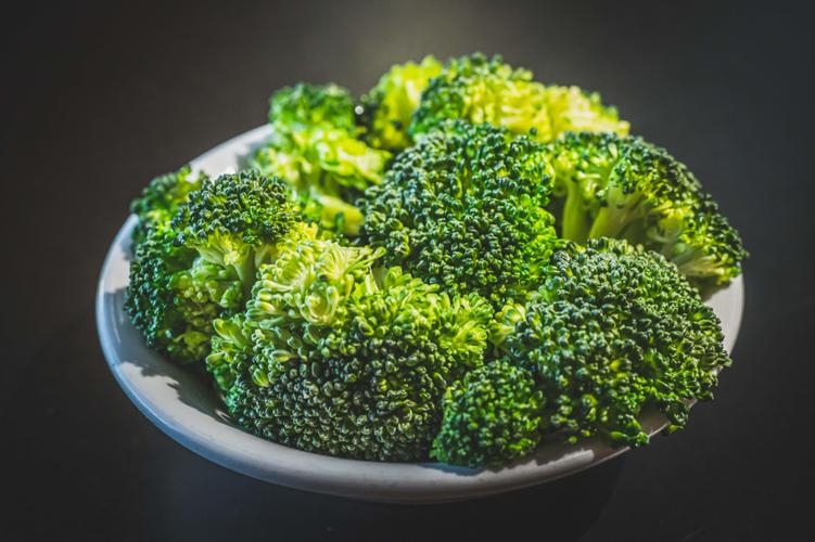 Steamed Broccoli.