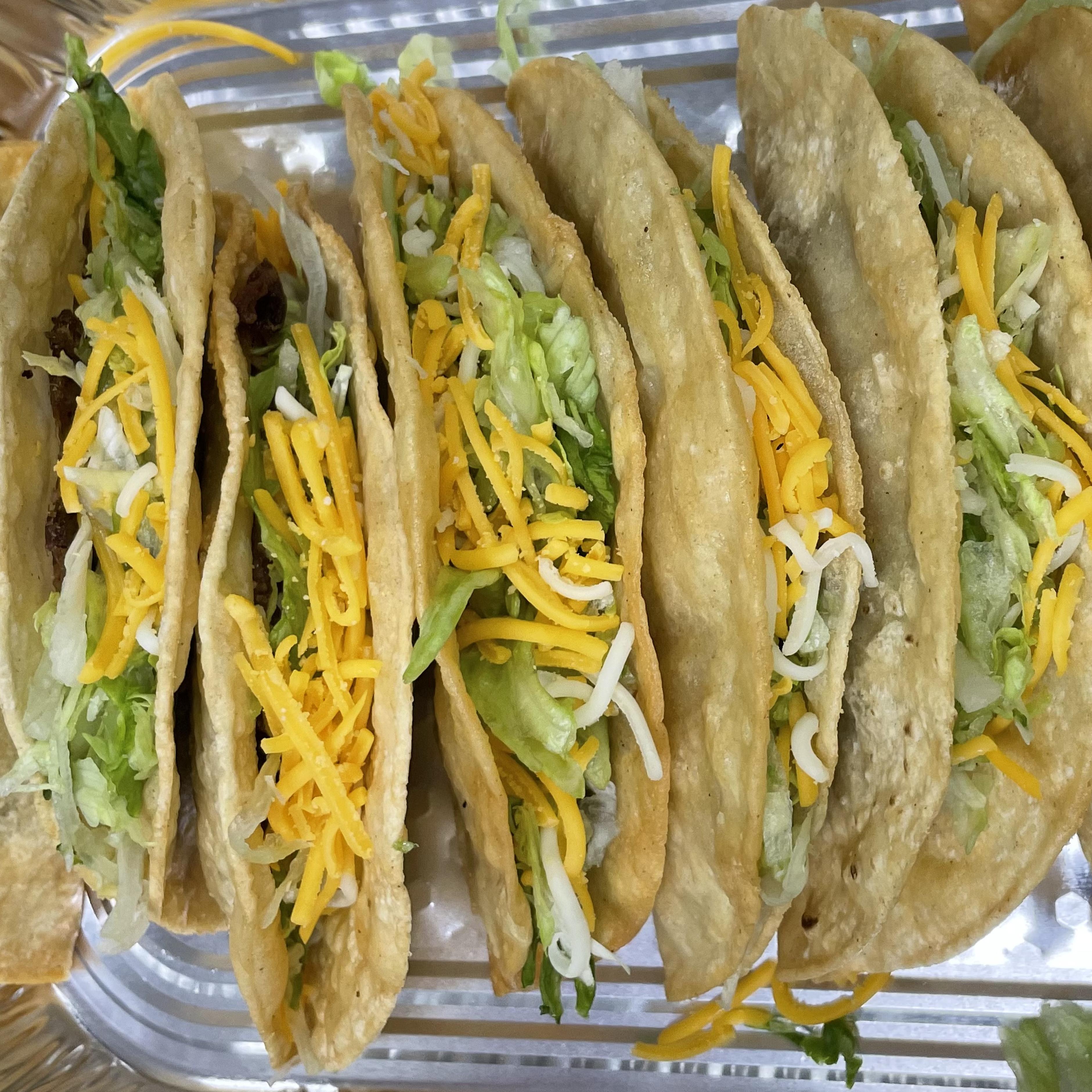 5 Crunchy Tacos