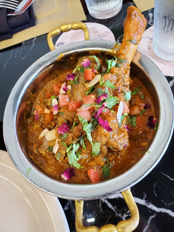 Chef's Special Lamb Shank Curry.