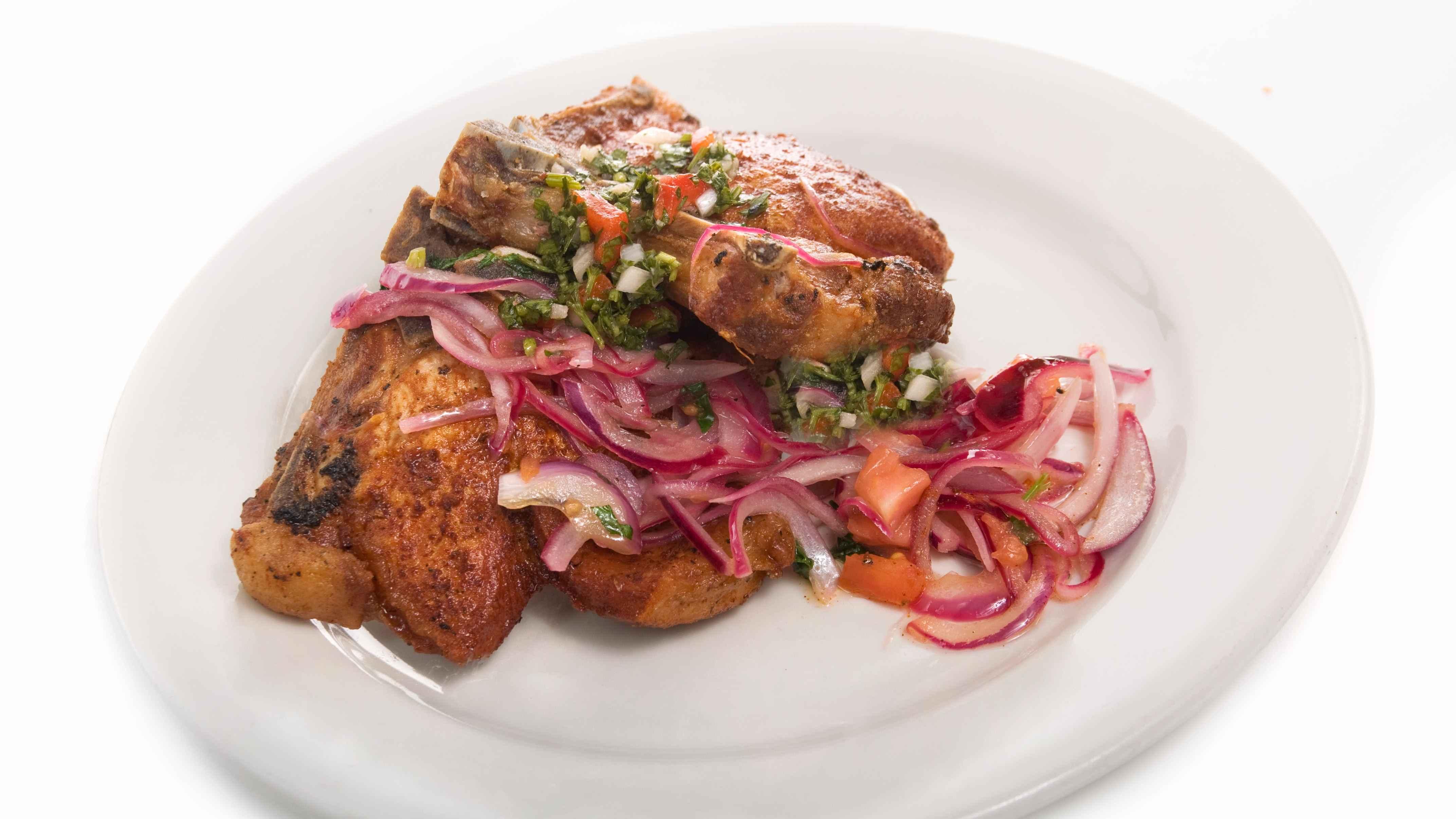 Pork Chops (Chuletas de Cerdo).