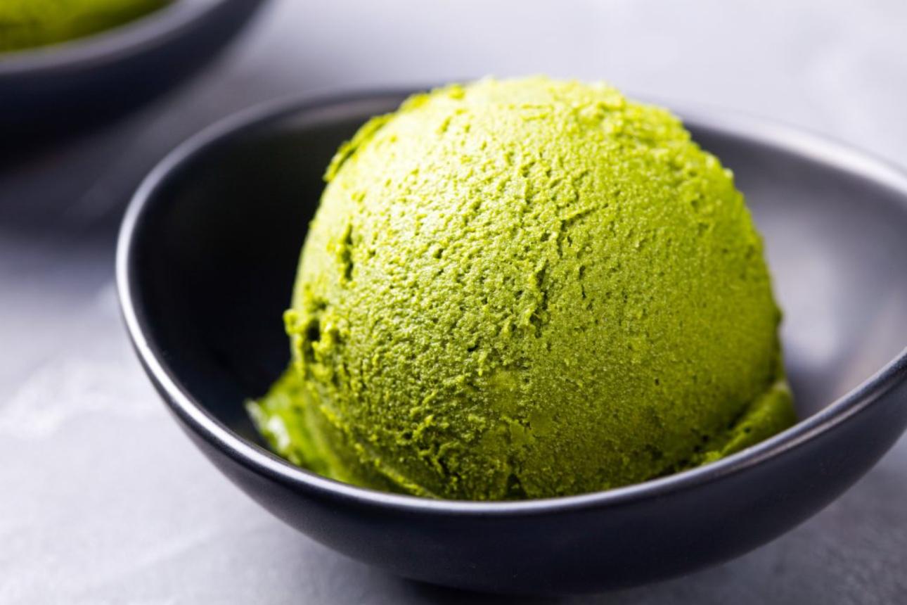 Green Tea Ice Cream.
