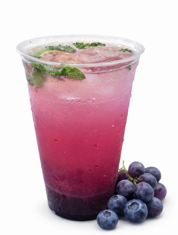 Blueberry Grape Mojito.