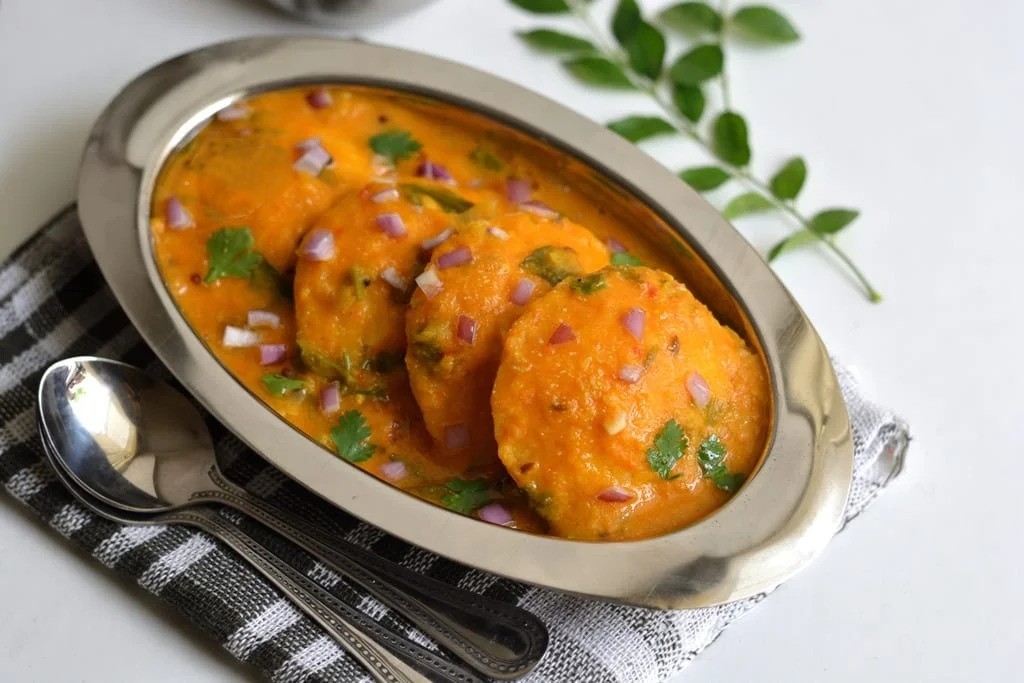 Sambar Idli.