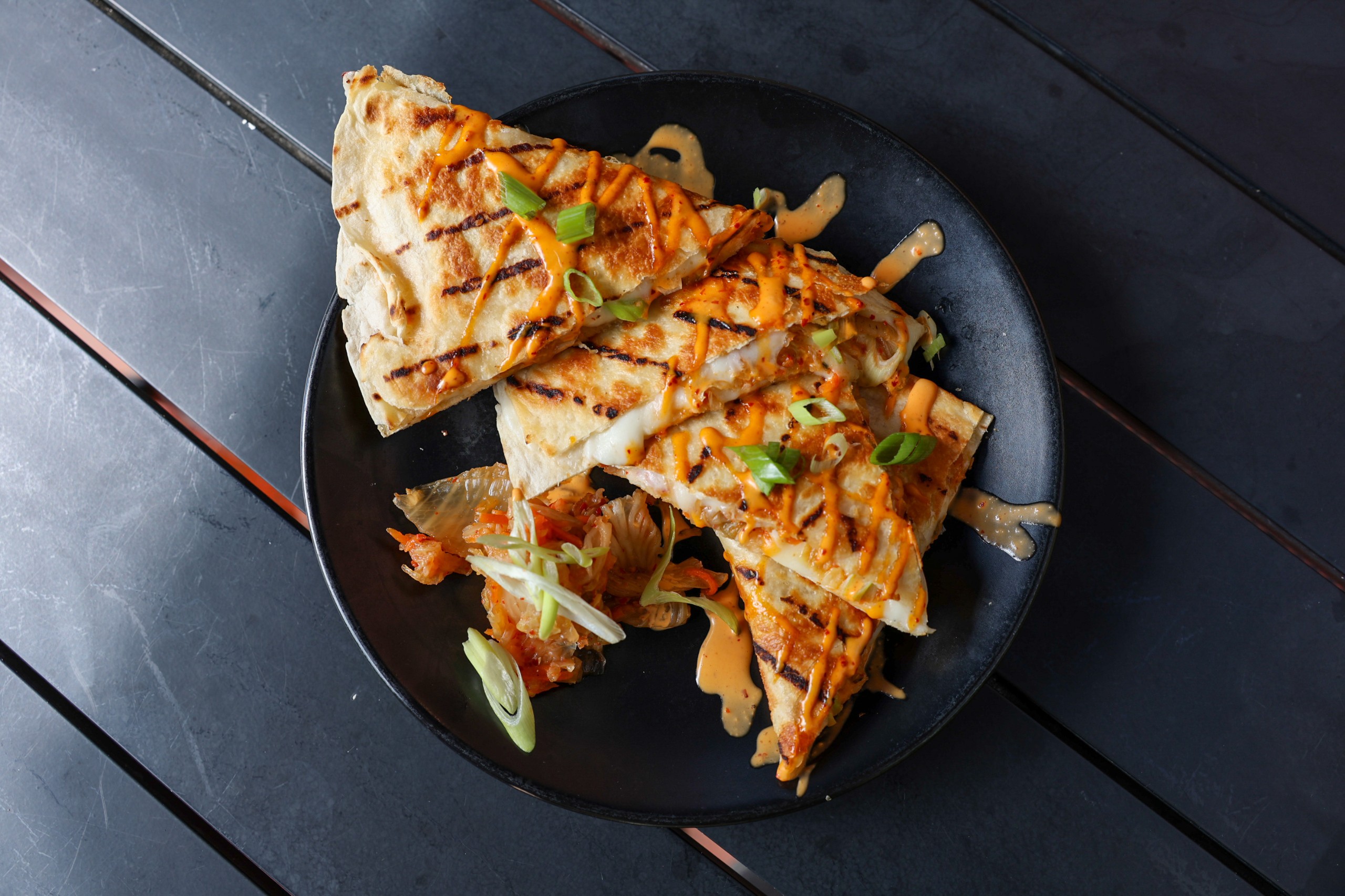 Kimchi Quesadilla.
