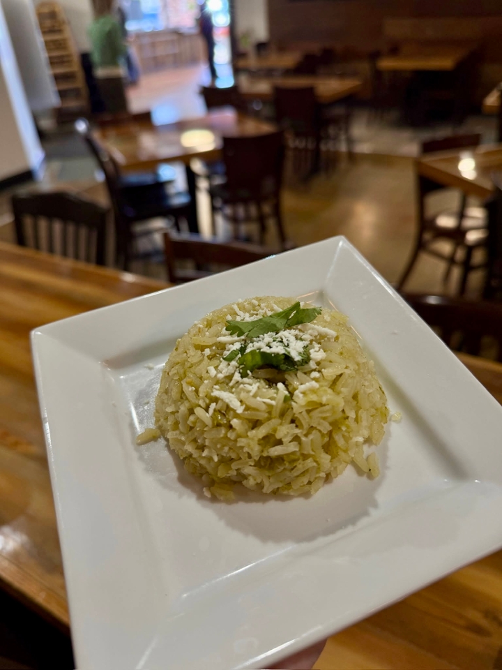 Poblano Rice.