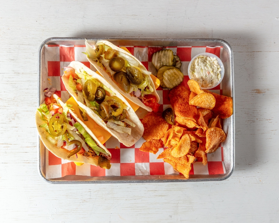 BBQ Taco Trio.