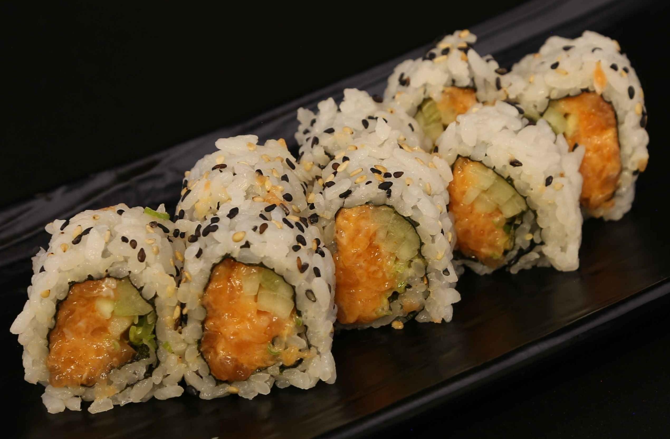 Spicy Salmon Roll.