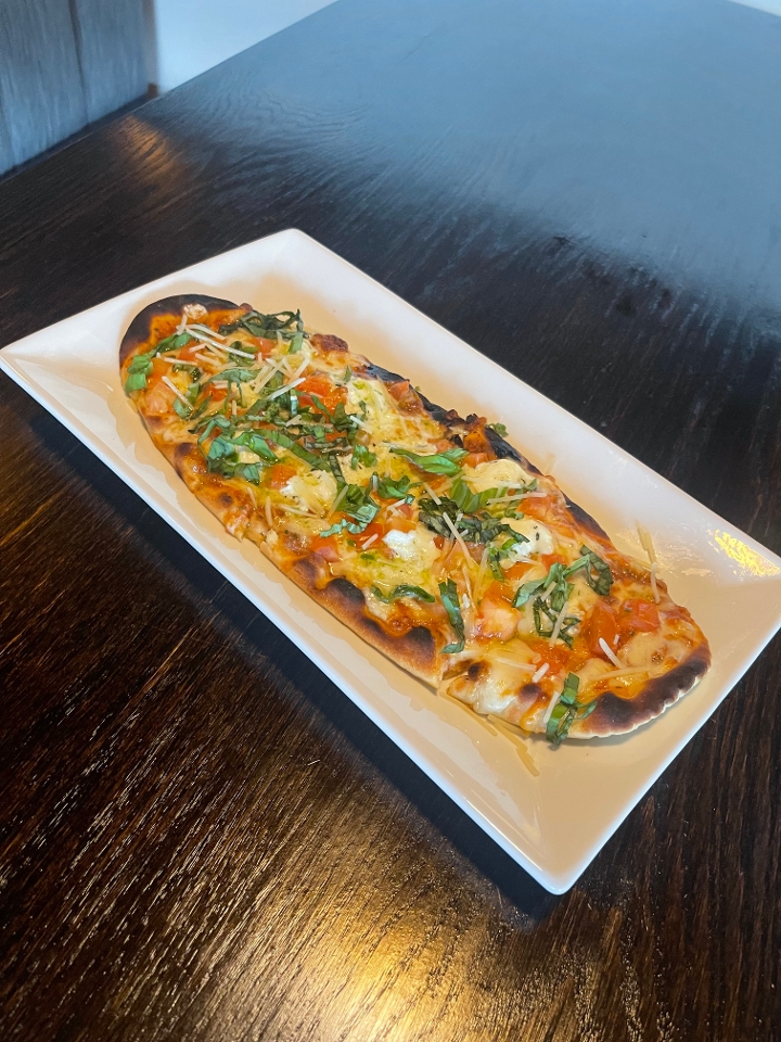 Flatbread Pears and Bleu Cheese.