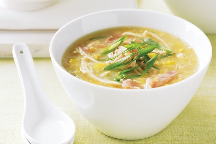 Chicken Sweet Corn Soup.