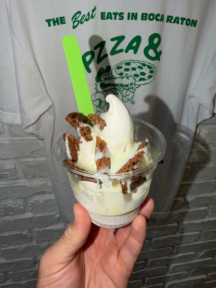 Cookies and Milk Sundae.