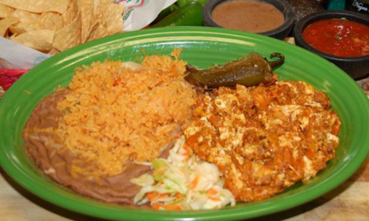 Huevos Con Chorizo.