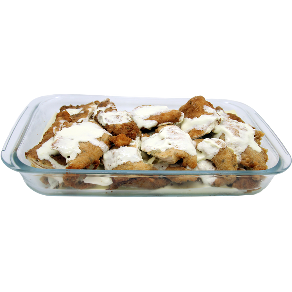 Chicken Valdostana Platter.