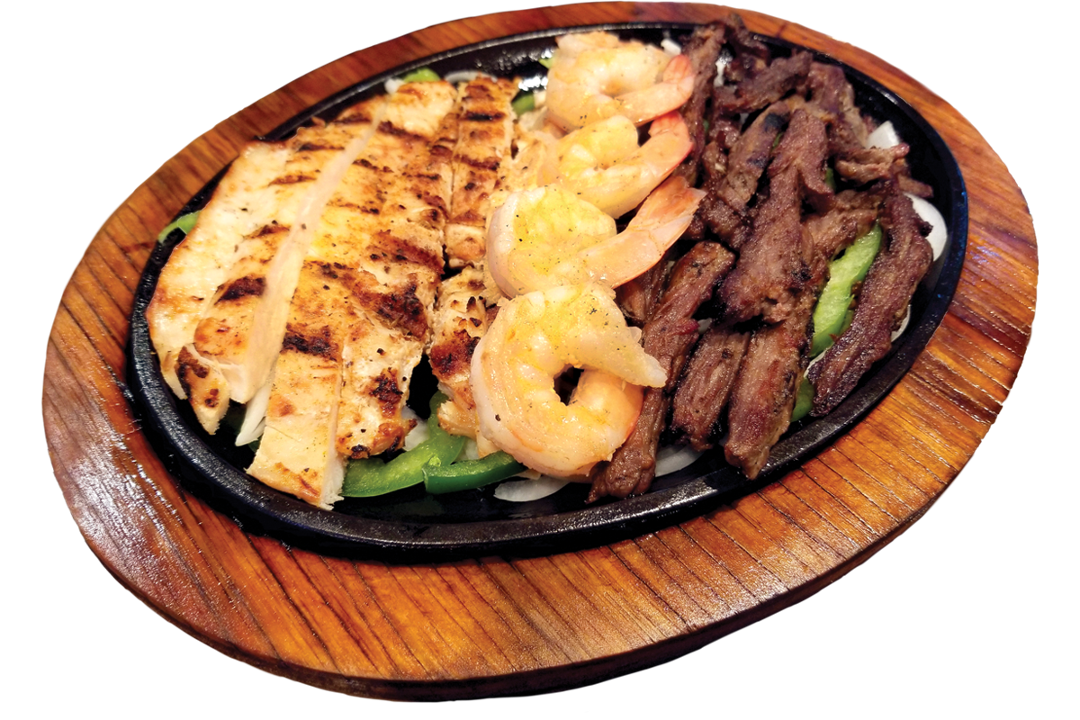 #29 Fajita Mix Plate.