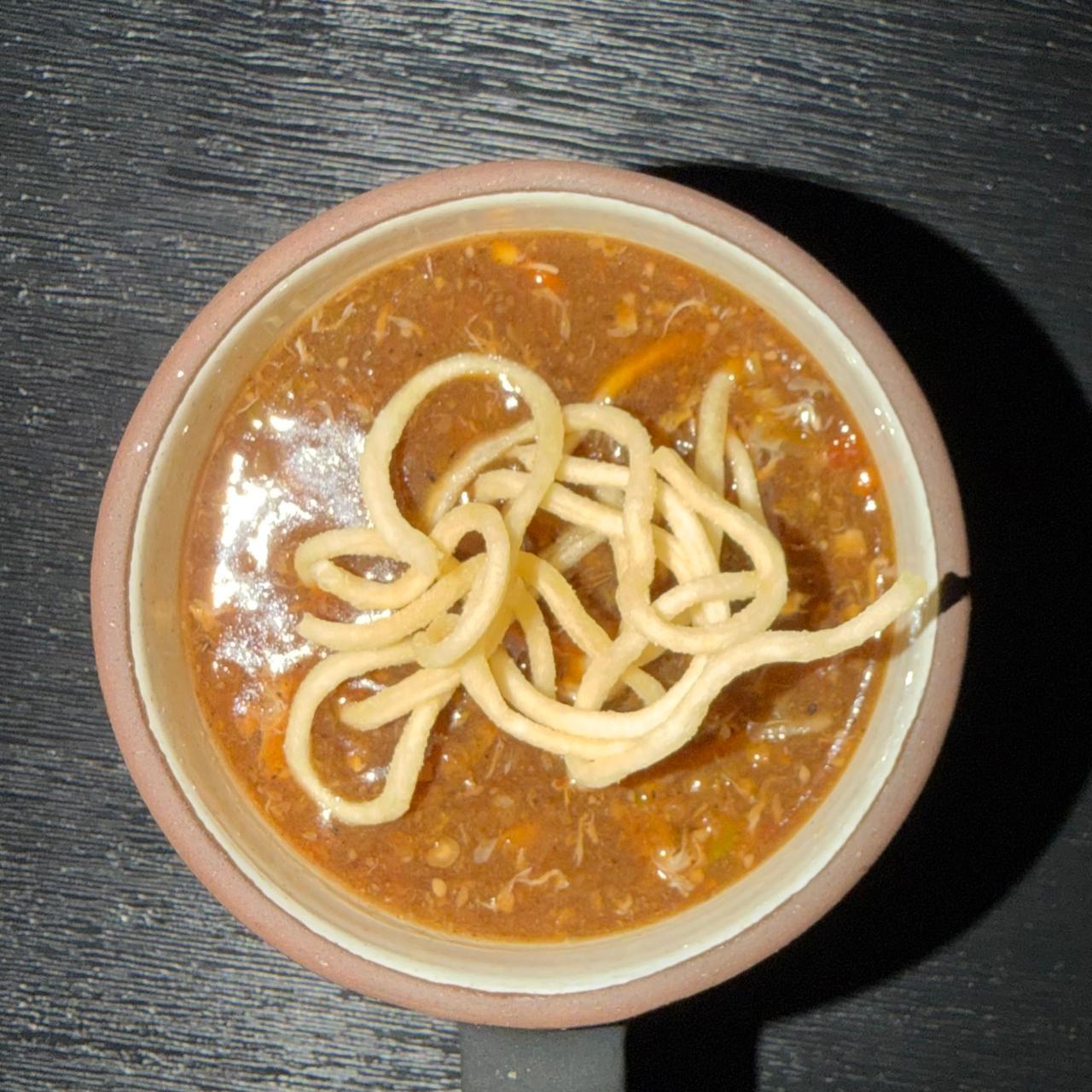 Chicken Manchow Soup.