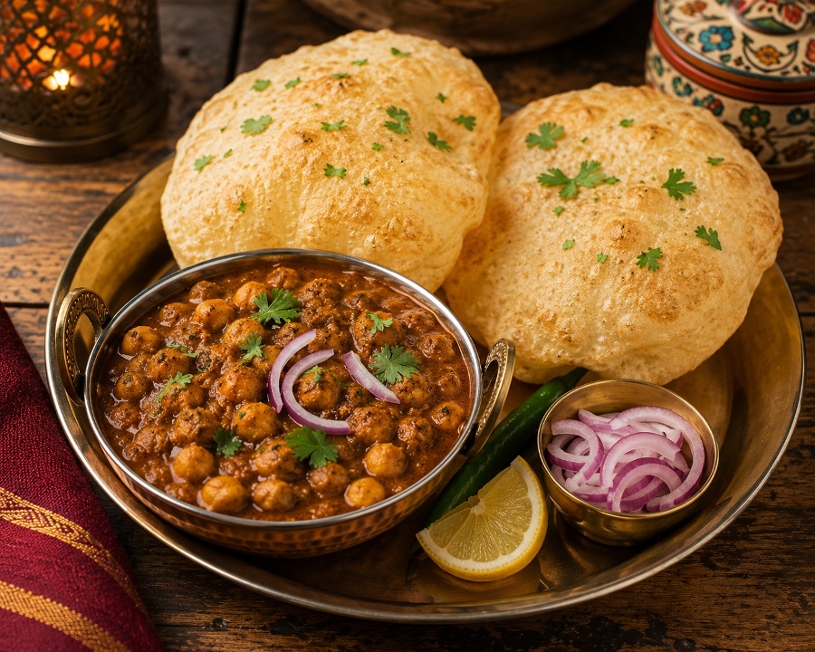 Chana Bhatura.