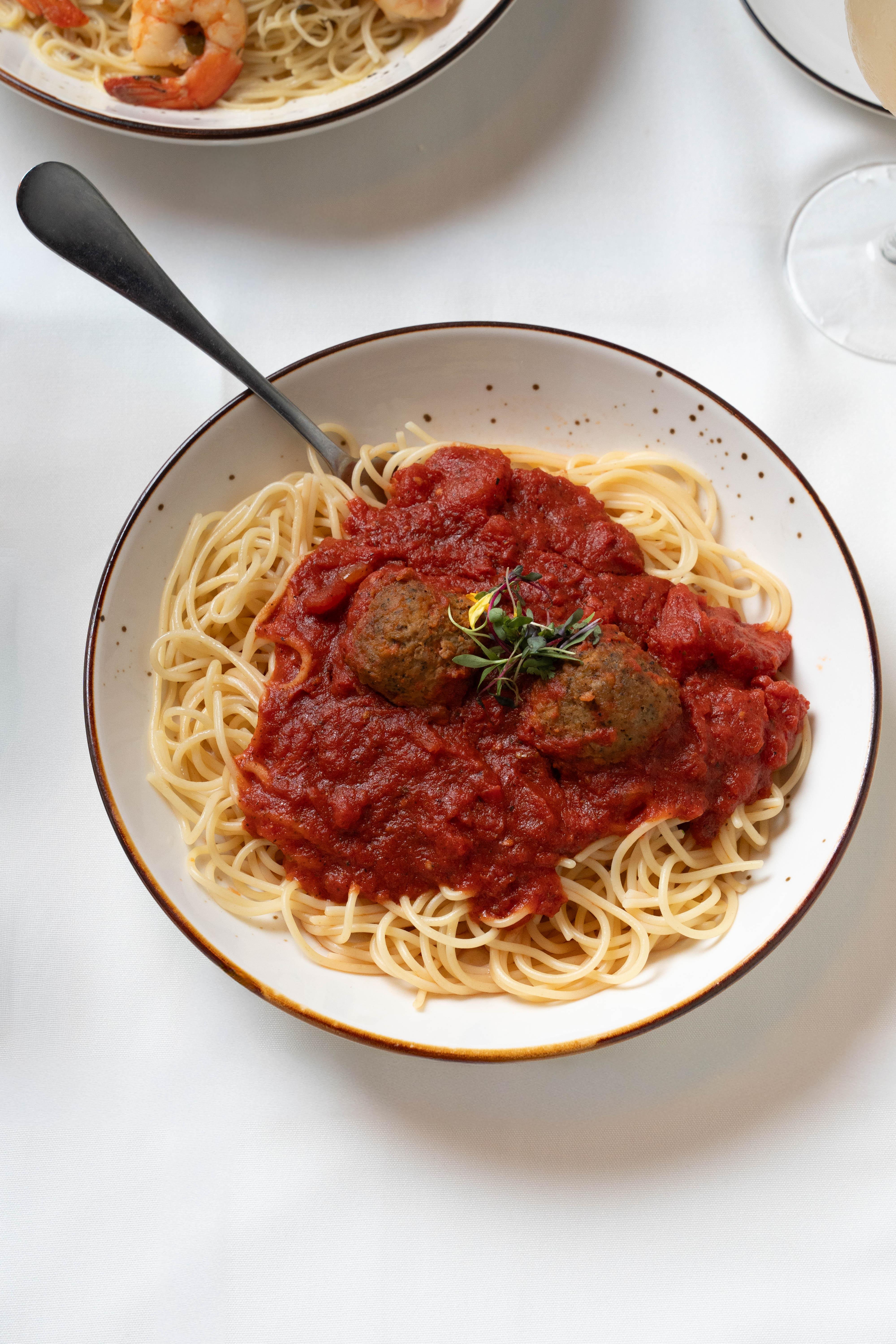 Spaghetti with Meatballs.
