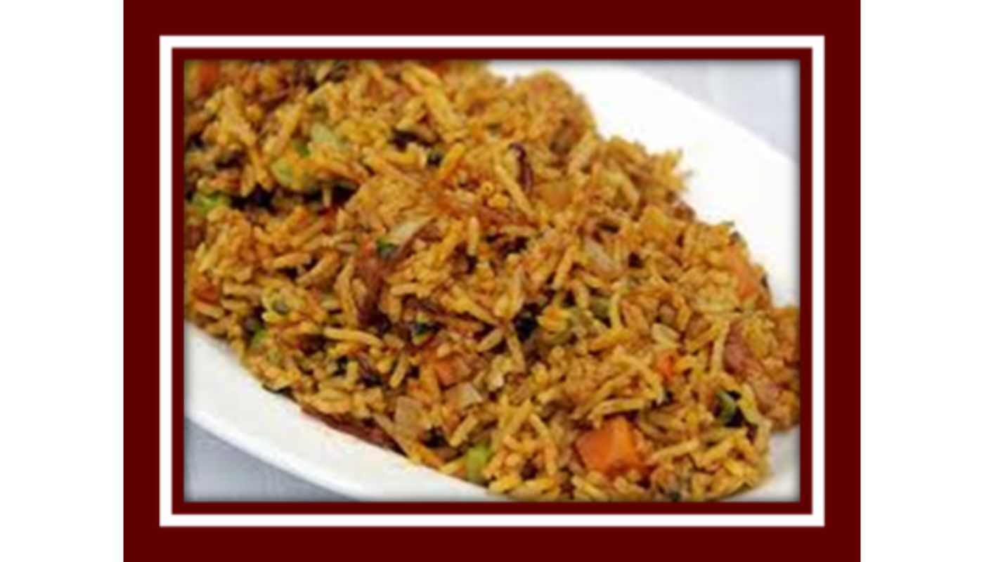 Veg Biryani - Non Vegan.