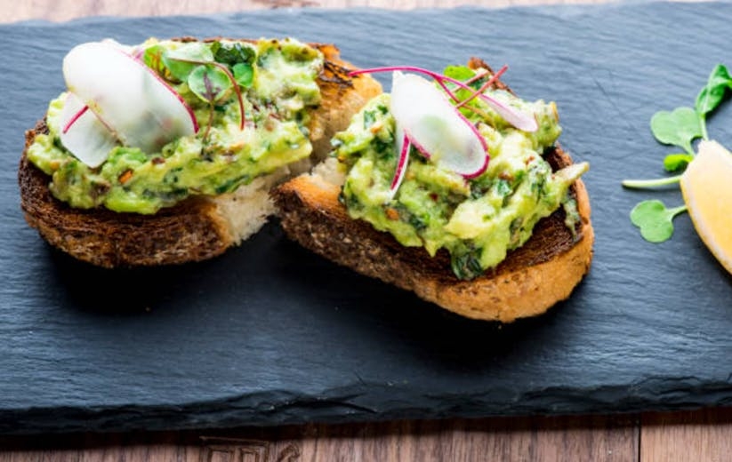 Traditional Avocado Toast.
