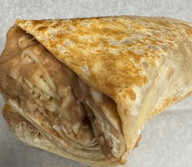 Bean And Cheese Burrito.
