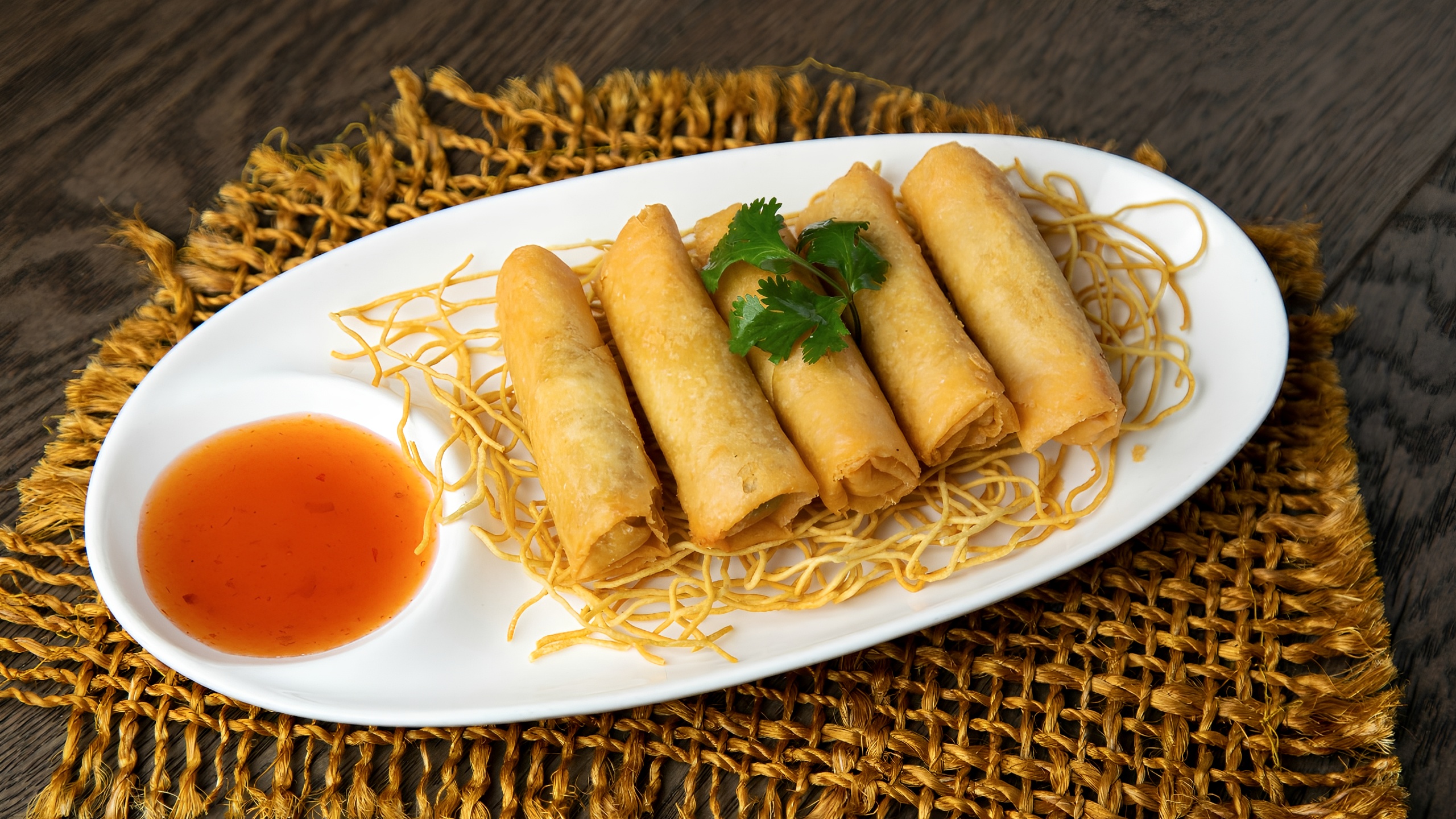 VG Spring Rolls.