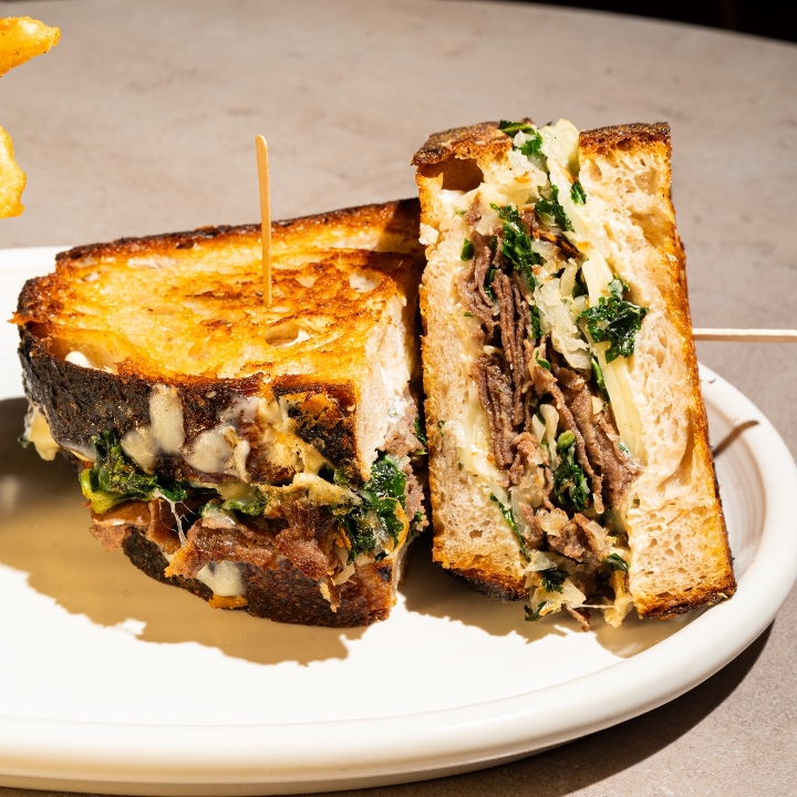 Steak Reuben.