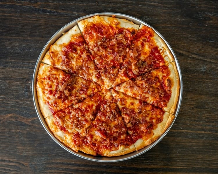Bacon Pizza.