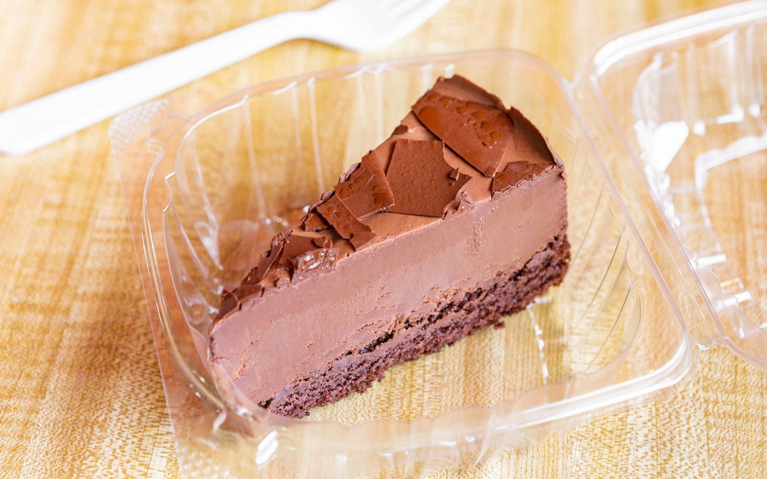 Chocolate Mousse Cake.