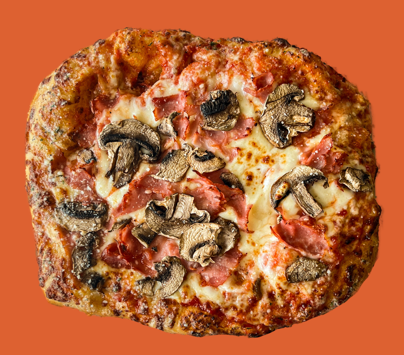 Personal Pan 2-Item Pizza.