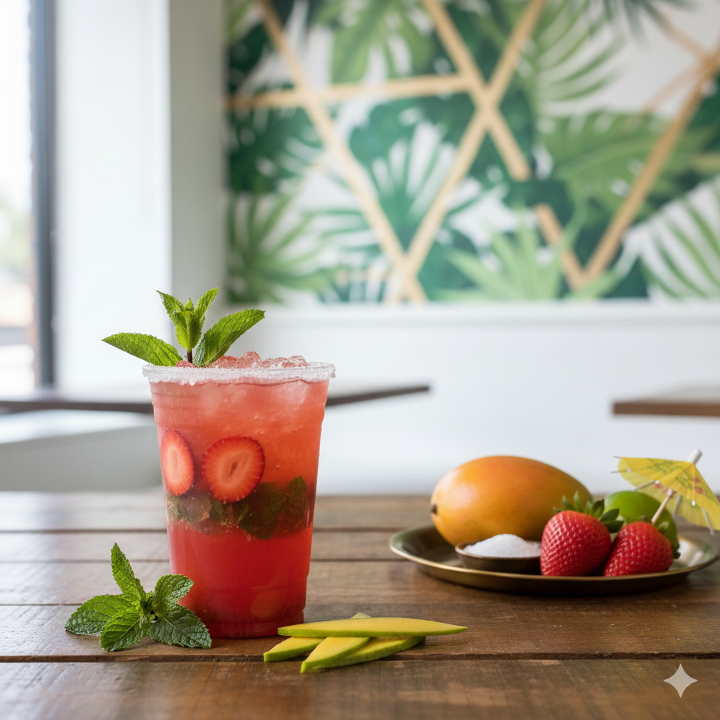 Strawberry Mojito.